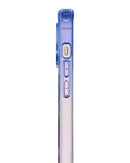 Encuentra en Xela el Estuche delgado Slim Trance Octave iPhone 14 MagSafe en azul y lila para una protección elegante de tu dispositivo.
