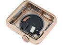 Carcasa trasera de aluminio color oro rosa para Apple Watch Series 3 (42mm) A1861, versión celular.