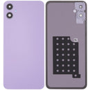 Tapa trasera blanca para Samsung Galaxy A05 4G A055 con lente de cámara, pieza de repuesto.