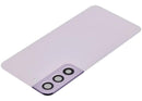 Tapa trasera de cristal Bora Purple para Samsung Galaxy S22 5G con lente de cámara integrada, ideal para reparación.
