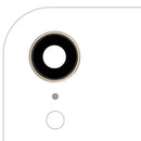 Encuentra en Xela el Lente de cámara trasera con soporte y bisel para iPhone XR (Aftermarket Plus) en color amarillo, en un paquete de 10 unidades.
