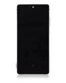 Pantalla OLED con marco para Samsung Galaxy S20 FE 4G / 5G (Reacondicionado) (Blanco Nube) (Version R8)