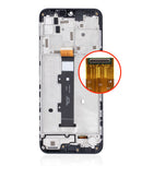 Pantalla para Motorola G30 XT2129 Color Negro con Marco
