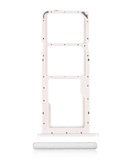 Bandeja Single Sim para Samsung Galaxy A02S / A03 Color Blanco