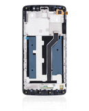 Pantalla LCD para ZTE MAX XL (N9560) (NEGRO) Con Marco