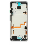 Pantalla completa para Google Pixel 3  con Marco Color Blanco