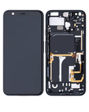 Pantalla completa para Google Pixel 4 - Color Negro con Marco