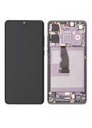 Pantalla completa con marco para Huawei P30 Color Negro