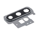 Lente de camara con Bracket para Samsung Galaxy Note 10 Plus color Silver
