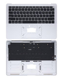 Carcaza superior con teclado para Macbook Air 13" Retina (A1932: LATE 2018 / EARLY 2019 / MID 2019) - Color Silver