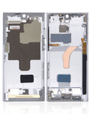 Carcasa intermedia para Samsung Galaxy S22 Ultra 5G (Version Internacional) (Blanco)