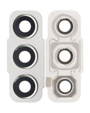 Lente de camara trasera con bracket para Samsung Galaxy S21 FE 5G - Color Oliva