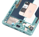 Pantalla OLED con marco para LG Velvet 5G (No Verizon 5G UW) Verde Reacondicionado