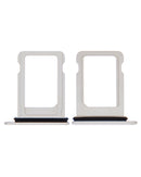 Bandeja para tarjeta SIM individual para iPhone 12 Mini / 13 Mini (Blanco)