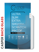 Tapa trasera de cristal templado Casper para iPhone 12 Mini (Paquete de 10) (Mate)