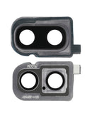 Lente de camara trasera con Bracket para Samsung Galaxy Z Flip (f700) Color Gris
