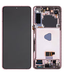 Pantalla para Samsung Galaxy S21 Plus con Marco Violeta