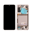 Pantalla Samsung Galaxy S21 (5G) (SM-G991B) Original con Marco -Gris (Phantom White)