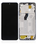 Pantalla con marco para Huawei Y90 - Marco Color Azul