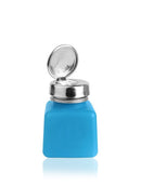 Dispensador de alcohol en gel automático, color blanco, con sensor infrarrojo para manos, ideal para oficina.