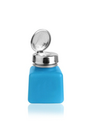 Dispensador de alcohol en gel automático, color blanco, con sensor infrarrojo para manos, ideal para oficina.