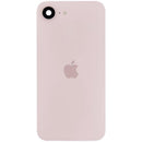 Tapa trasera rosa suave (Soft Pink) OEM para iPhone 17e, con imán MagSafe y antena NFC integrados, lista para reparación.