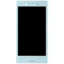 Pantalla original azul Sony Xperia X Compact F5321 con frame para reemplazo de display LCD.