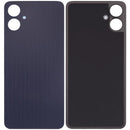 Tapa trasera negra para Samsung Galaxy A06 4G (A065) con lente de cámara, pieza de reparación sin logo.