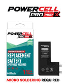 Celda Powercell de iPhone 11 Pro Max Lista para soldadura spot  (4400 mAh)