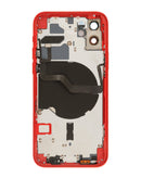 Tapa trasera con componentes preinstalados iPhone 12 (RED)