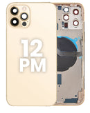 Encuentra tapas traseras preinstaladas con componentes pequeños para iPhone 12 Pro Max en Quetzaltenango.