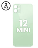 Encuentra la tapa trasera con agujero para cámara más grande en color verde para iPhone 12 Mini en locales de reparaciones en Quetzaltenango.