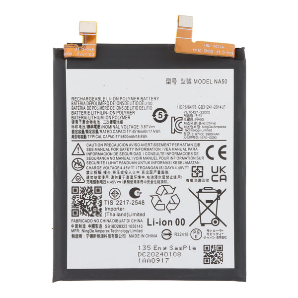 Bateria de repuesto para Motorola Edge 30 Pro