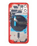 Tapa trasera con componentes preinstalados para iPhone 12 Mini color rojo en Quetzaltenango.