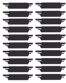 Cinta protectora de flex de batería para iPhone 12 Mini y 13 Mini, pack de 20 unidades.