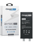 Mayorista de baterías extended capacity QMAX Base para iPhone 12 Mini con soldadura a punto en Xela Quetzaltenango.