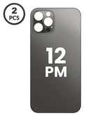Tapa trasera con orificio para cámara más grande para iPhone 12 Pro Max en Quetzaltenango.