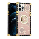 Funda de lujo acrilica con espejo brillante y resistencia a rayaduras iPhone 12 Pro Max BEIGE