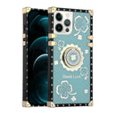Protege tu iPhone 12 Pro Max y dale un toque de lujo con la funda acrílica brillante a prueba de rayones en color TEAL en Xela Quetzaltenango.