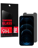 Vidrio templado de privacidad iPhone 12 Pro Max (2.5D / 1 Piece)