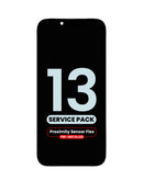 Reparación de pantalla original con sensor de proximidad flex preinstalado para iPhone 13 en Xela Quetzaltenango.