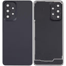 Tapa trasera negra para Samsung Galaxy A33 5G (A336) con lente de cámara, pieza de repuesto.