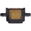 Puerto de carga iPad Mini 1 / Mini 2 / Mini 3 (Soldadura requerida) (Negro) (Paquete de 10) esencial para la reparación de tu iPad en Quetzaltenango.