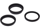 Anillos bisel de cámara trasera para iPhone 14 Pro/Max, 3 piezas, negro espacial, pack de 10.