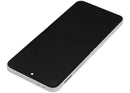 Pantalla OLED interna blanca con marco para Samsung Galaxy Z Flip 6 5G (F741), repuesto para reparación.