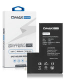 Batería interna QMAX de 3095 mAh para iPhone 13 Pro, requiere soldadura por puntos para reparación.