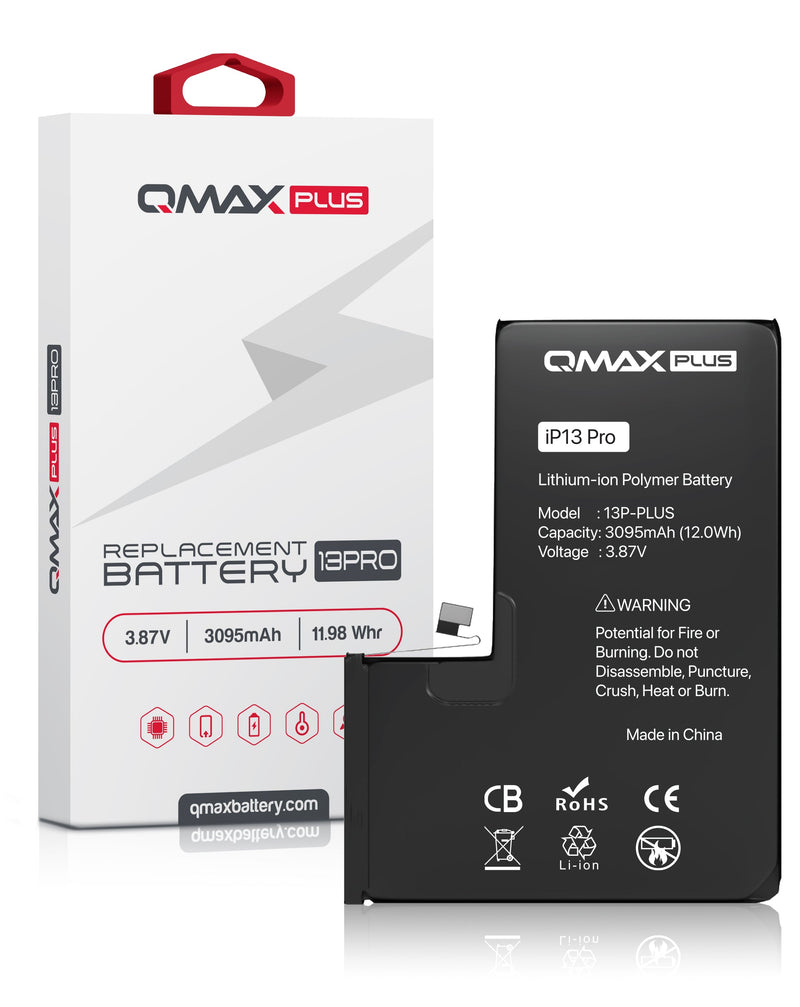 Batería QMAX Plus de 3095 mAH para iPhone 13 Pro en Xela Quetzaltenango.