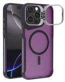 Protege tu iPhone 13 Pro Max con esta funda mate transparente con soporte de cámara y carga inalámbrica en Xela.