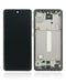 Pantalla LCD con marco para Samsung Galaxy A52 4G (A525 / 2021) (Negro Asombroso)