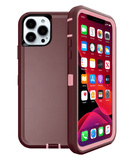 ¡Protege tu iPhone 13 Pro con estilo en Xela Quetzaltenango con esta funda heavy duty en color maroon & pink!